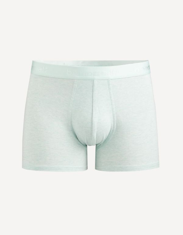 Boxer en coton stretch - turquoise
