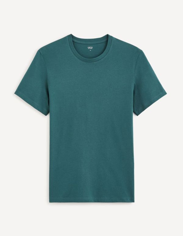 Essentiel - le T-shirt regular 100% coton - vert