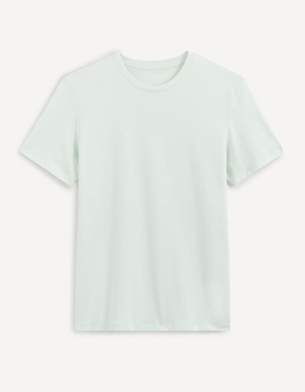 Essentiel - le T-shirt regular 100% coton - turquoise