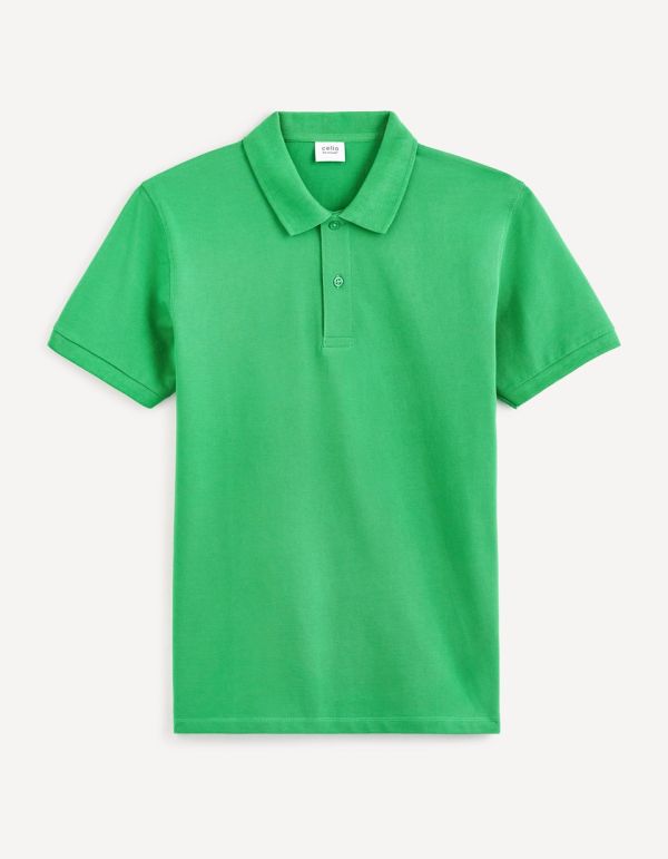 Polo piqué 100% coton - vert