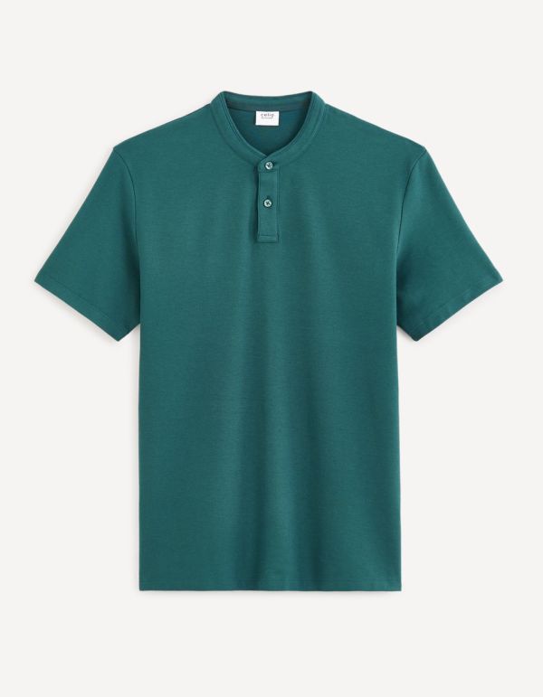 Polo piqué 100% coton - vert foncé