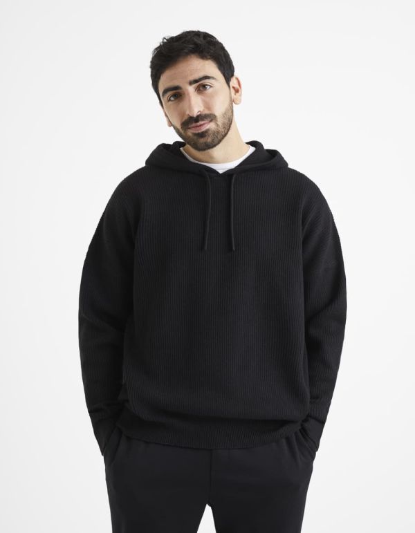 Pull à capuche
