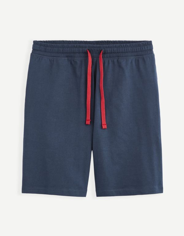 Pyjama manches courtes et bermuda 100% coton