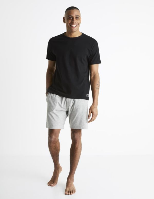 Pyjama manches courtes et bermuda