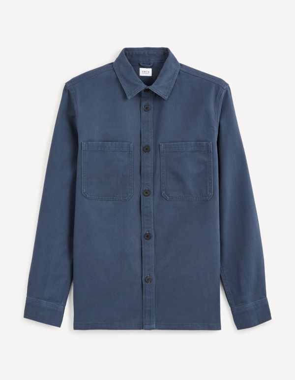 Surchemise 100% coton - marine
