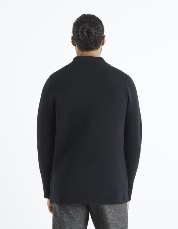 Surchemise à pression en maille