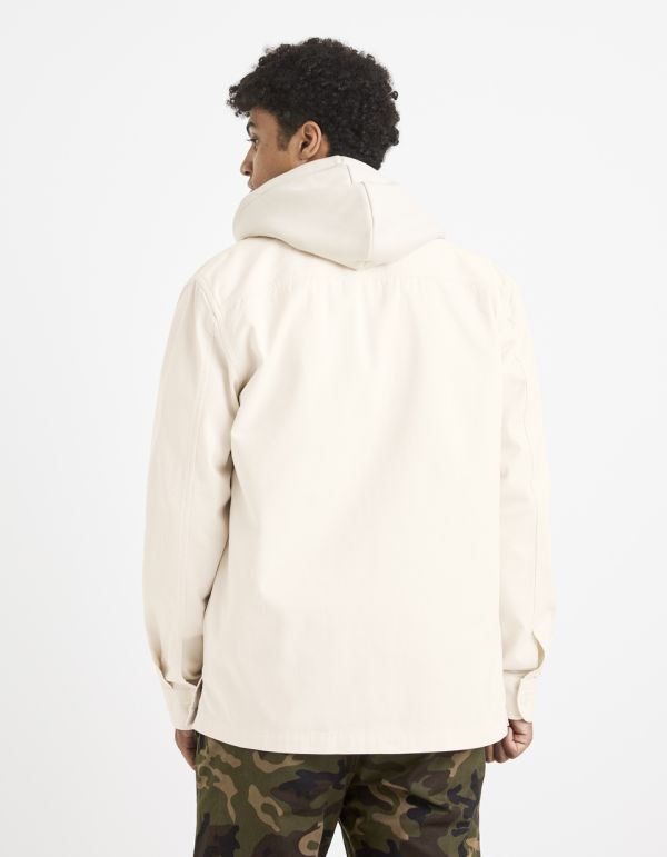 Surchemise regular 100% coton