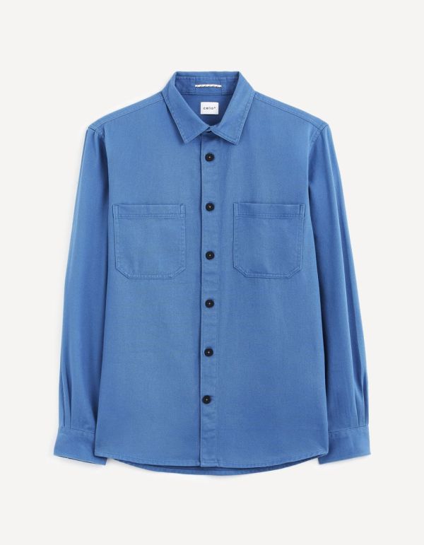 Surchemise regular 100% coton