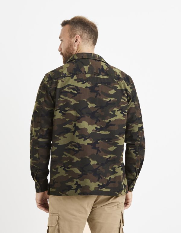 Surchemise regular 100% coton