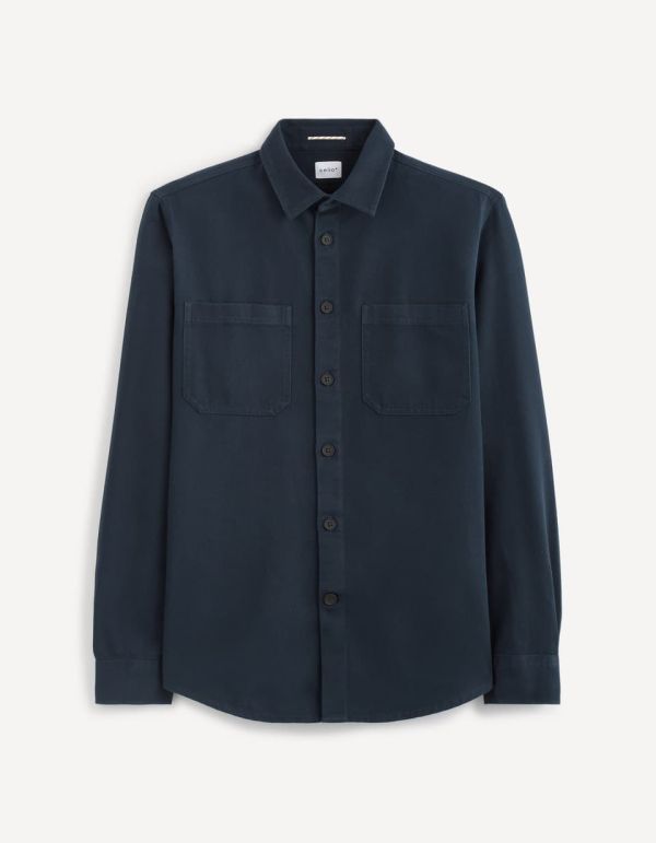 Surchemise regular 100% coton