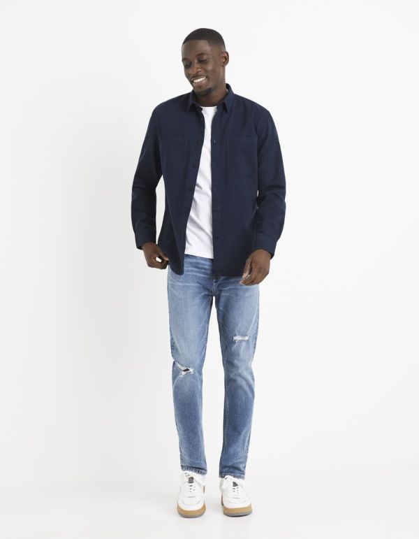 Surchemise regular 100% coton