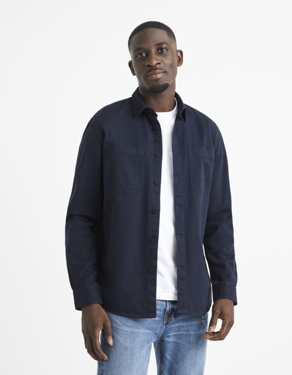 Surchemise regular 100% coton