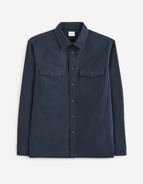 Surchemise regular 100% coton