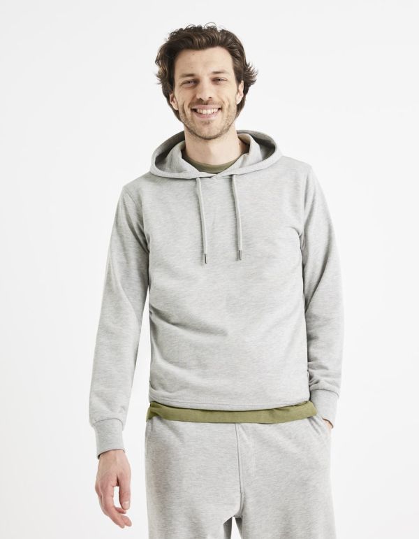 Sweat à capuche coton majoritaire