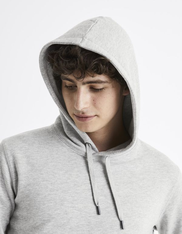 Sweat à capuche coton majoritaire