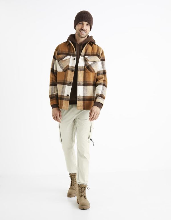 Sweat à capuche - marron