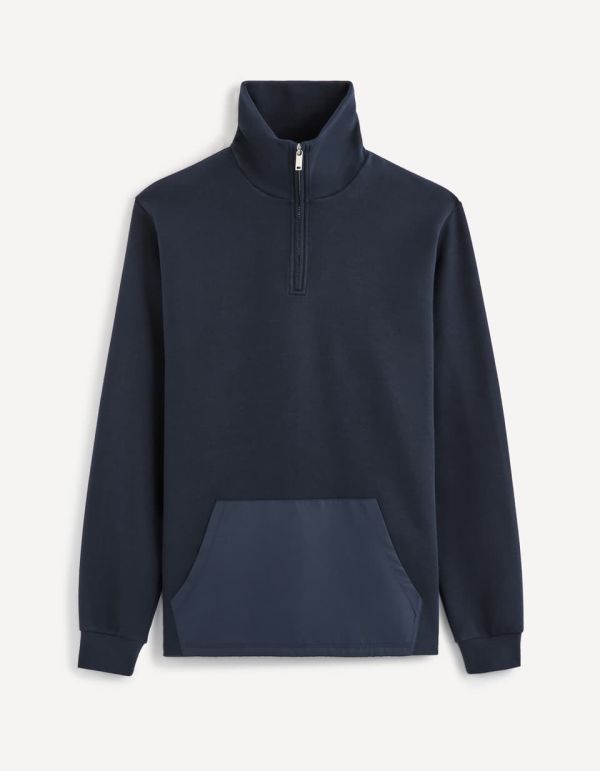 Sweat col rond 100% coton