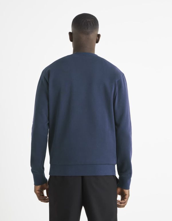 Sweat col rond 100% coton