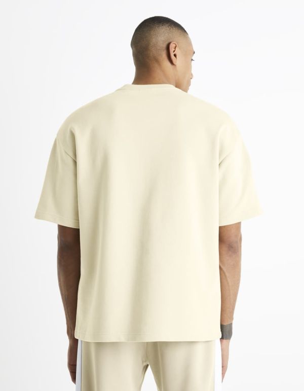 Sweat manches courtes 100% coton