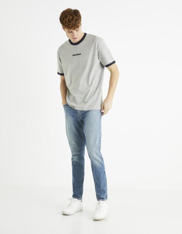 T-shirt brodé 100% coton