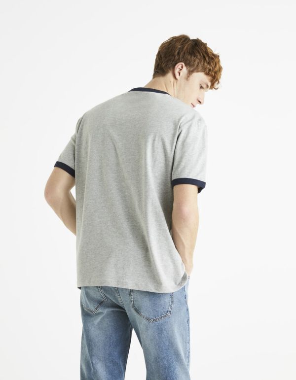 T-shirt brodé 100% coton