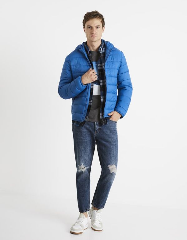 T-shirt col rond 100% coton - anthracite