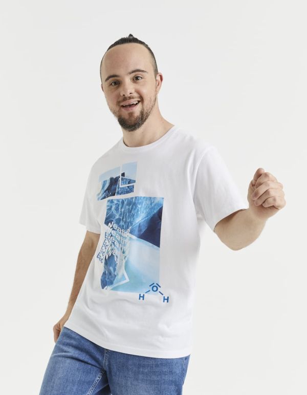 T-shirt col rond 100% coton