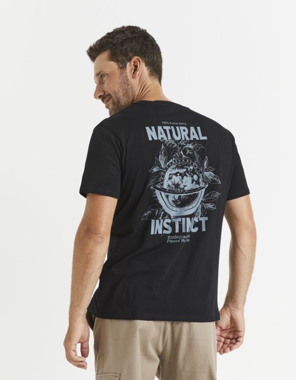 T-shirt col rond 100% coton