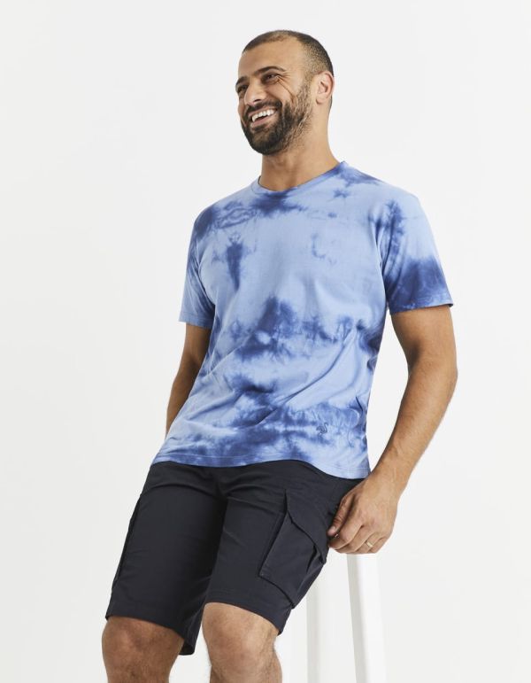 T-shirt col rond 100% coton