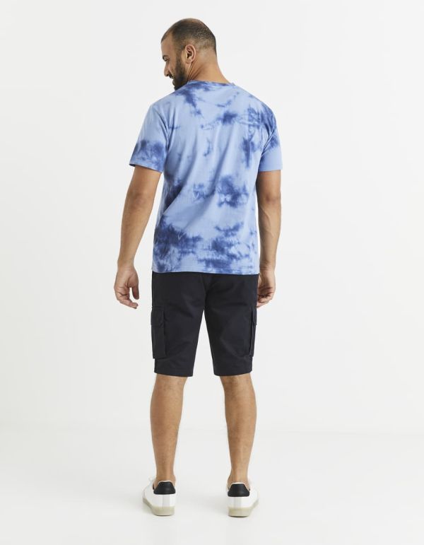 T-shirt col rond 100% coton