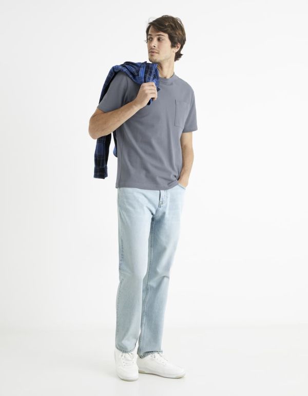 T-shirt col rond 100% coton