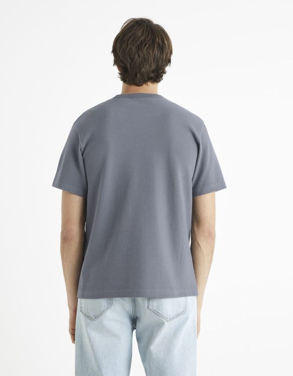 T-shirt col rond 100% coton