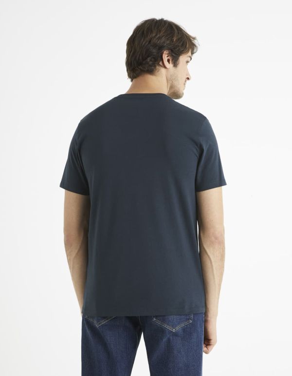 T-shirt col rond 100% coton