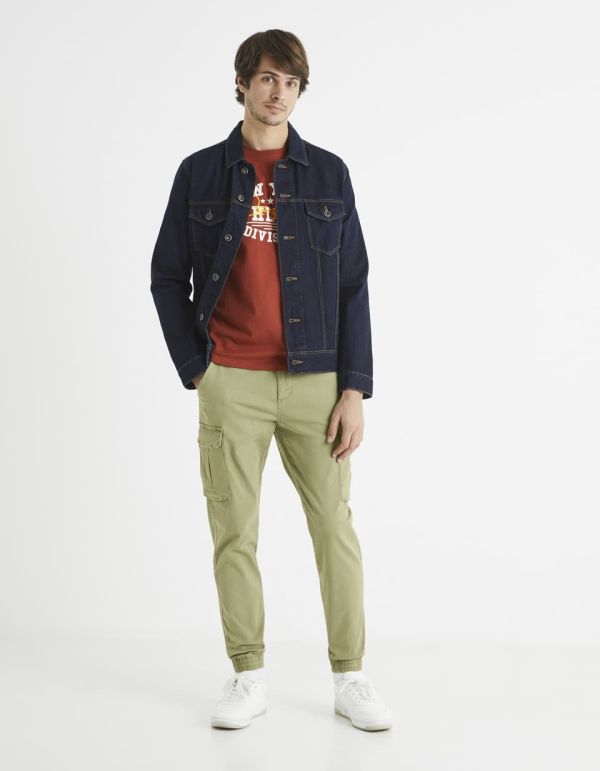 T-shirt col rond 100% coton