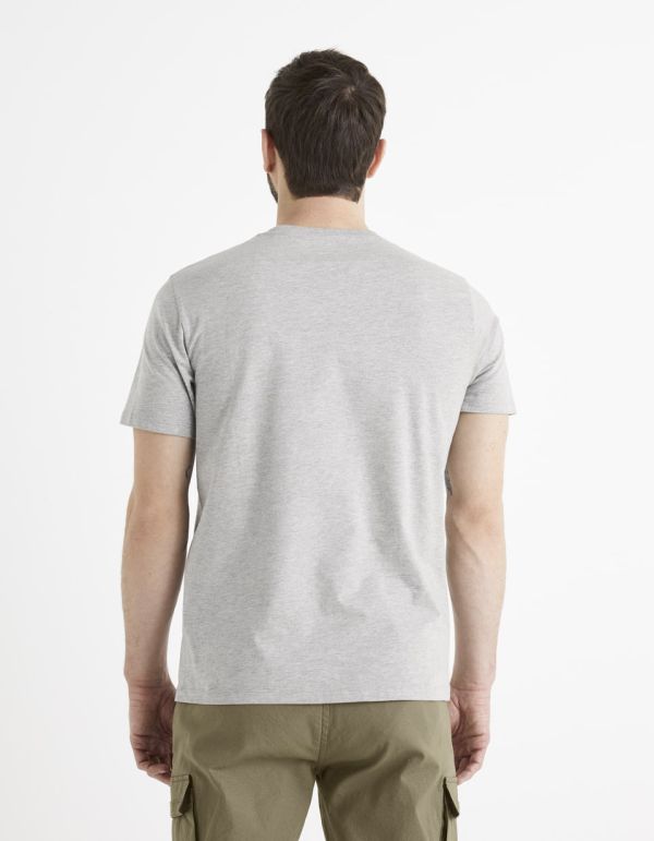 T-shirt col rond 100% coton