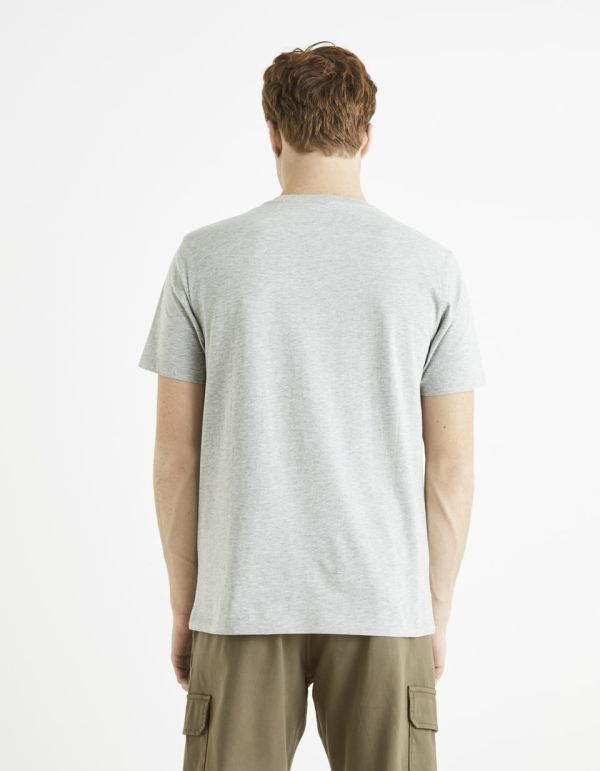 T-shirt col rond 100% coton