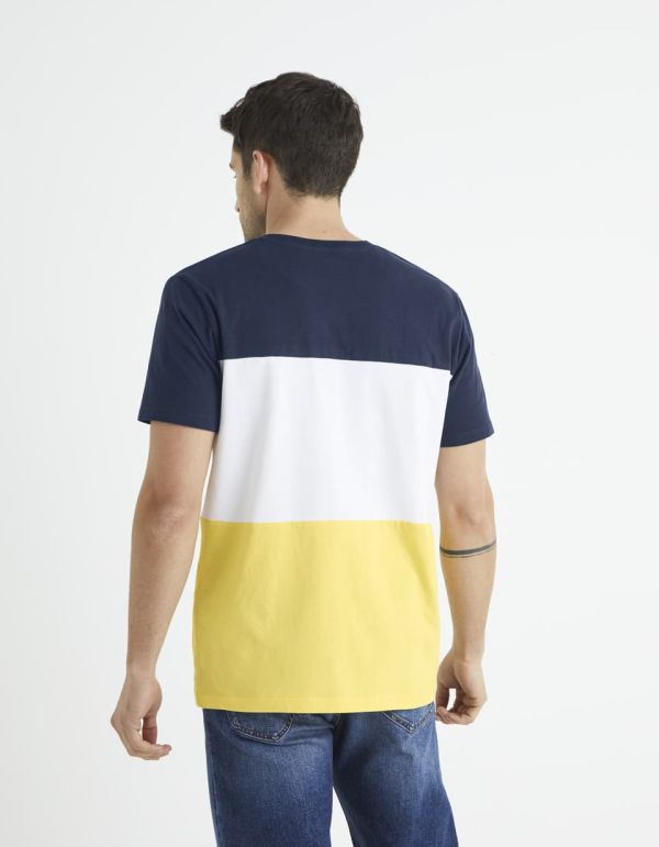 T-shirt col rond 100% coton