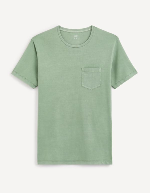 T-shirt col rond 100% coton