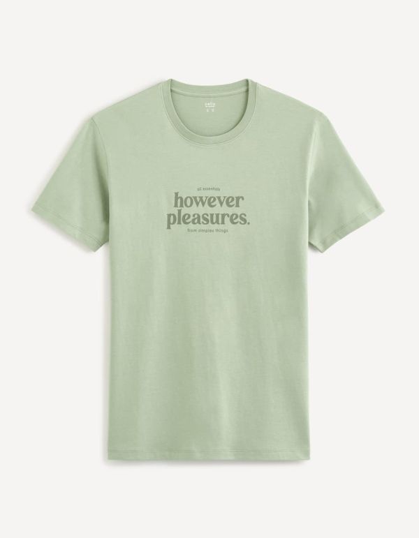 T-shirt col rond 100% coton