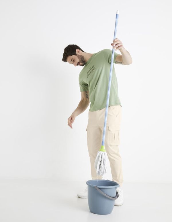 T-shirt col rond 100% coton