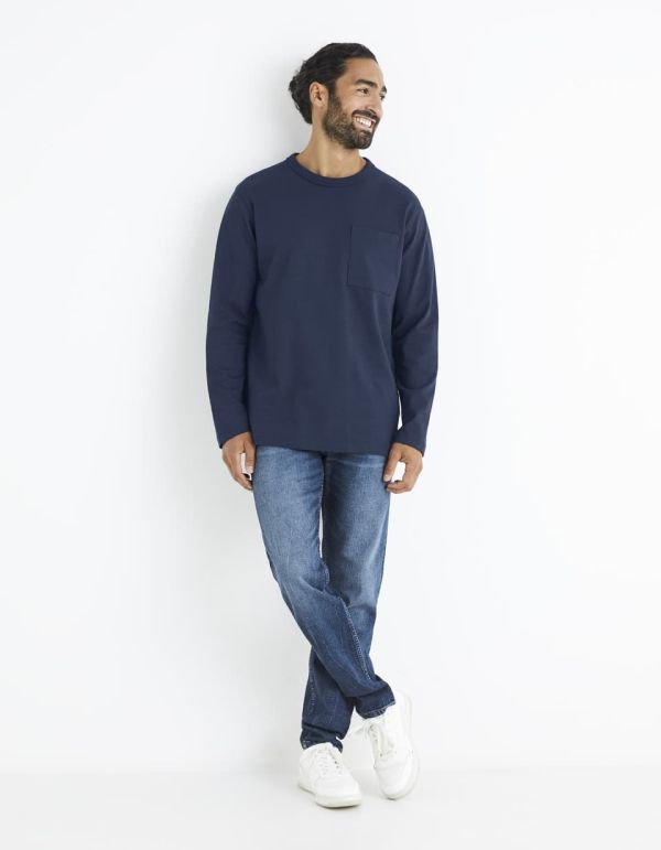 T-shirt col rond 100% coton