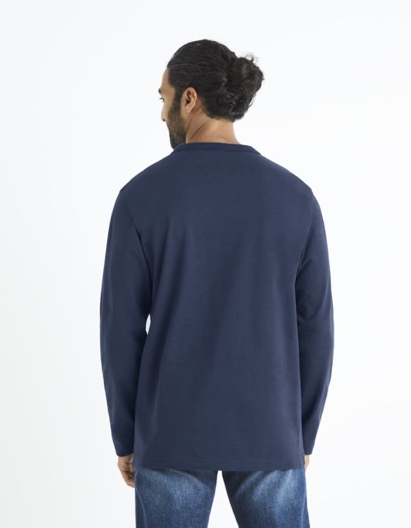 T-shirt col rond 100% coton