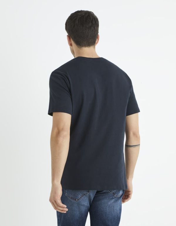 T-shirt col rond 100% coton