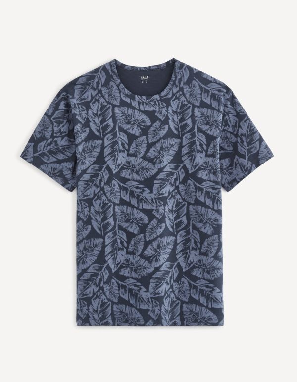 T-shirt col rond 100% coton