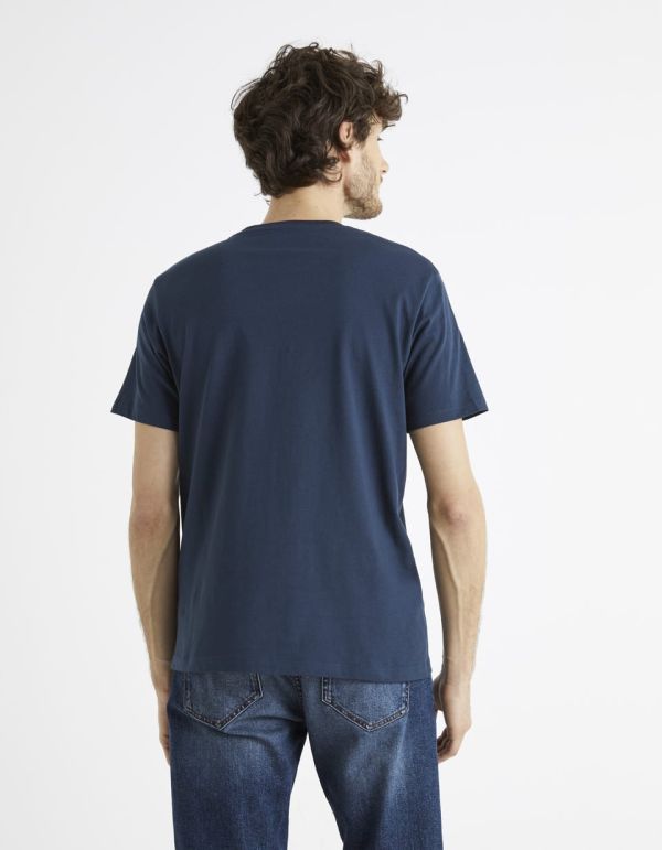 T-shirt col rond 100% coton