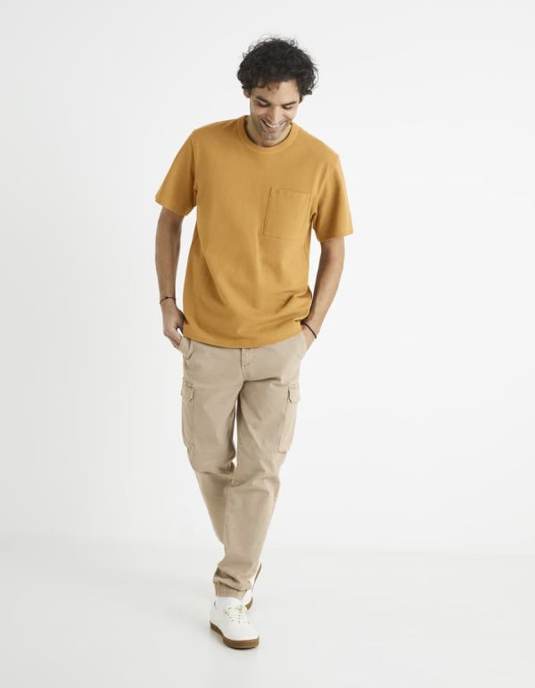 T-shirt col rond 100% coton