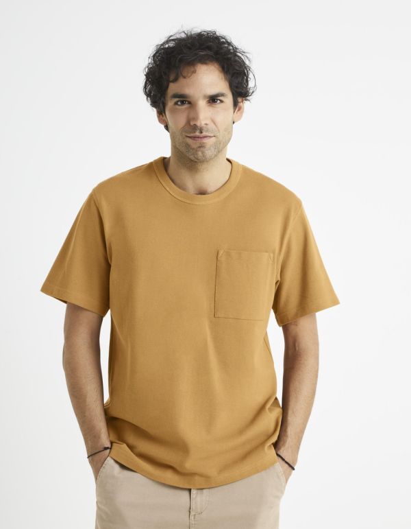 T-shirt col rond 100% coton