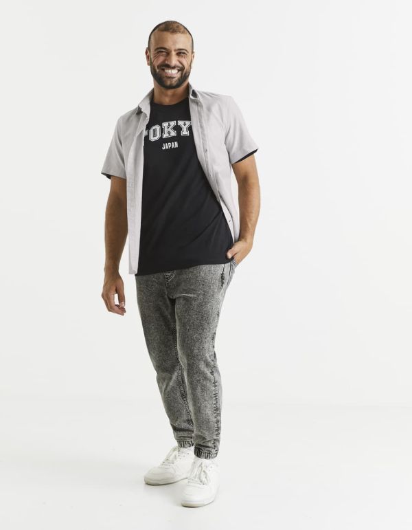 T-shirt col rond 100% coton