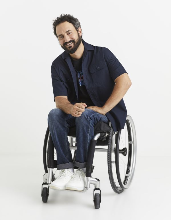 T-shirt col rond 100% coton