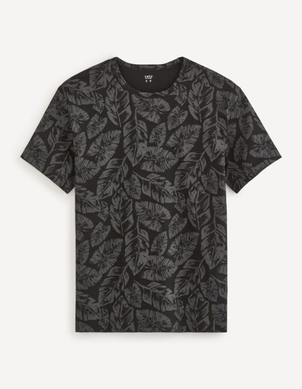 T-shirt col rond 100% coton